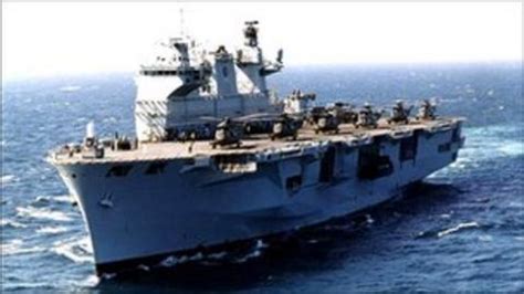 HMS Ocean saved from ship defence spending cuts - BBC News