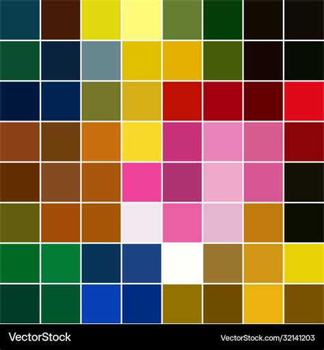 Background different colors separated squares Vector Image