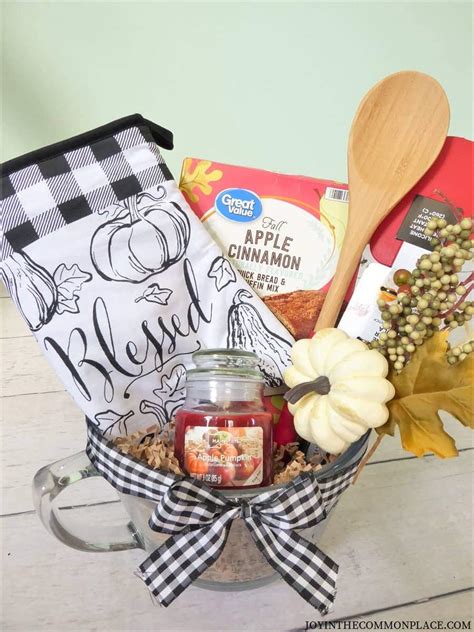 How to Assemble a DIY Fall Baking Themed Gift Basket