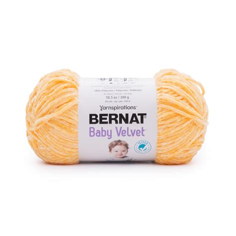 Bernat Baby Velvet Yarn (300g/10.5 oz), Yellow | Walmart Canada