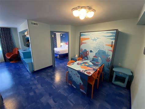 PHOTOS, VIDEO: Tour a Newly-Remodeled "Finding Nemo" Family Suite at Disney's Art of Animation ...