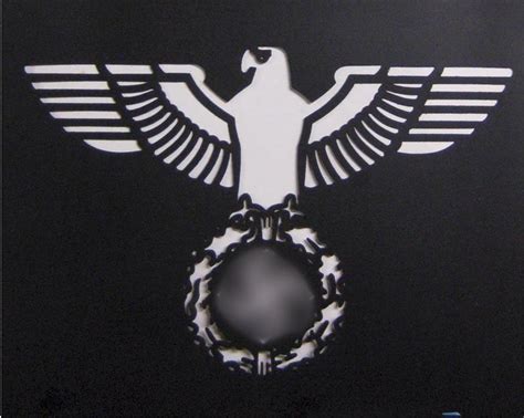 German Reich Eagle Stencil, Large - SARCO, Inc