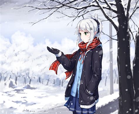 Top 66+ imagen anime girl winter outfit - Abzlocal.mx