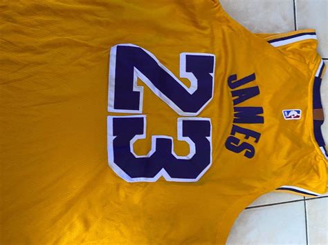 LAKERS JERSEY 23 LEBRON JAMES on Carousell