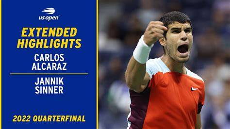 Carlos Alcaraz vs. Jannik Sinner Extended Highlights | 2022 US Open ...