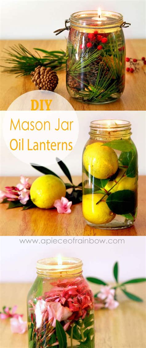 Oil Candles Diy, Mason Jar Oil Candle, Diy Candles Easy, Candle Wicks, Candles In Jars, Mason ...