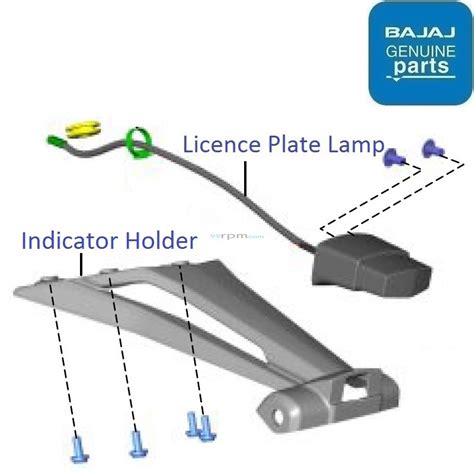 Bajaj Pulsar N250 (Single ABS, 2021-23): Indicator Holder