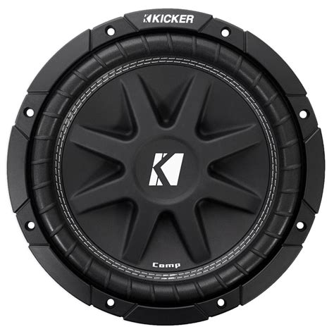 KICKER 43C104 Comp 10" 300 Watt SVC 4-ohm Car Audio Subwoofer Sub ...