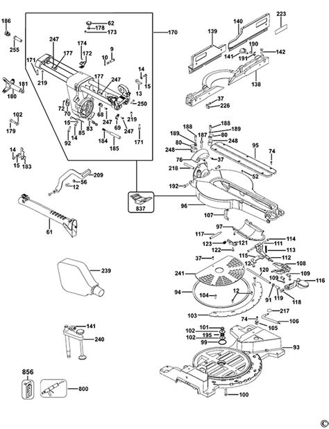 Dewalt Chop Saw Dws780 Parts List | Reviewmotors.co