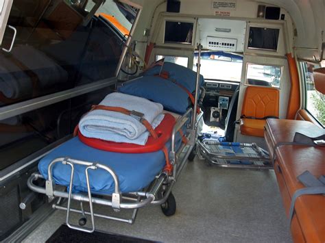 1974 Cadillac Miller-Meteor Criterion ambulance interior | Flickr