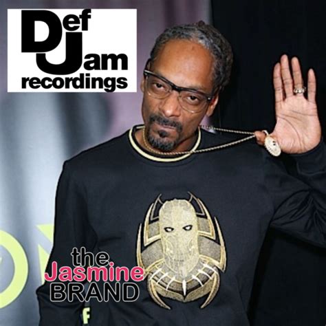 Snoop Dogg Signs On To Def Jam Records As Executive Consultant: Def Jam ...