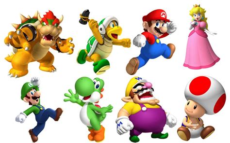 Super Mario Characters Images - Reverse Search