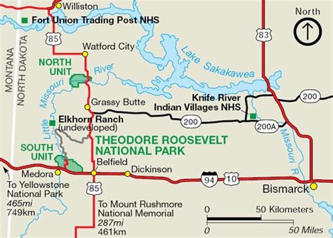 Maps - Theodore Roosevelt National Park (U.S. National Park Service)