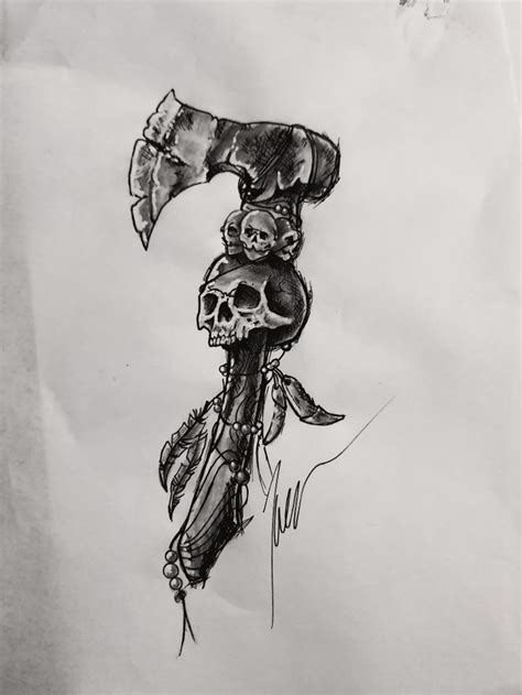 Viking Shield Sword And Axe Tattoo Ideas Pinterest - vrogue.co