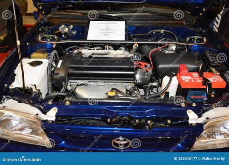 1994 Toyota Corolla Motor Engine at 25th Trans Sport Show in Pasay ...