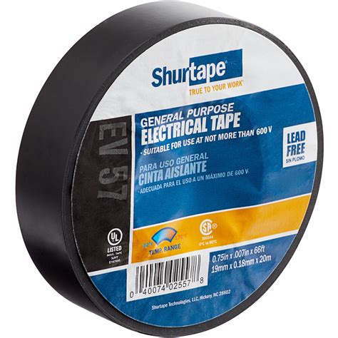 Black Electrical Tape - 3/4" x 66'