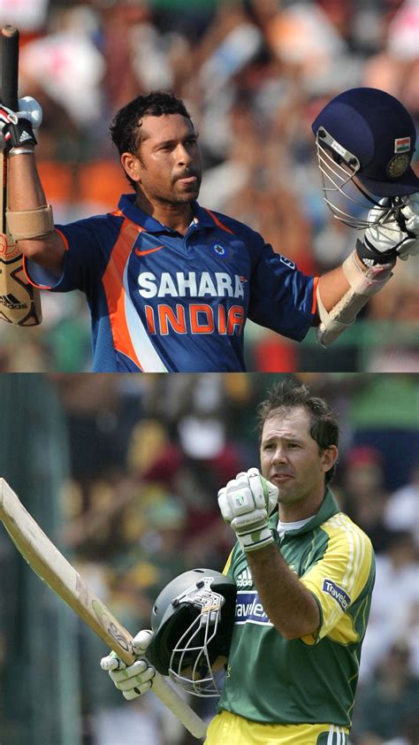 Top 10 batters to score most runs in ODI World Cup history featuring Sachin Tendulkar and Ricky ...