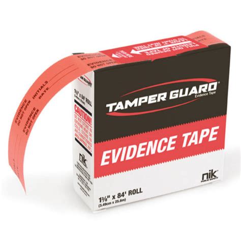 NIK Tamper-Proof Evidence Tape