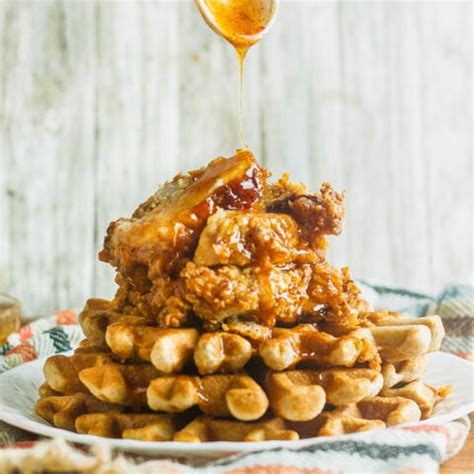 Southern Fried Chicken And Waffles Recipe | Recipe Cart