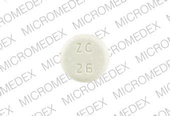 ZC 26 Pill Yellow Round 8mm - Pill Identifier