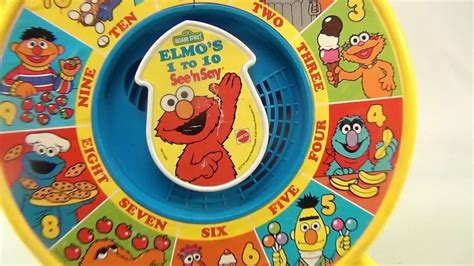 Sesame Street Elmo's 1 to 10 Counting See 'N Say 1989, Mattel toys - video Dailymotion