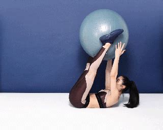 4-Move Stability Ball Workout to Strengthen Your Core | SELF