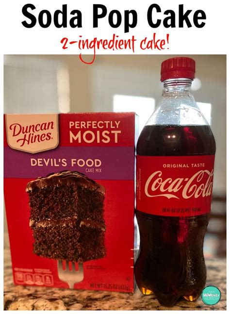 2 Ingredient Soda Pop Cake | Daily Momtivity