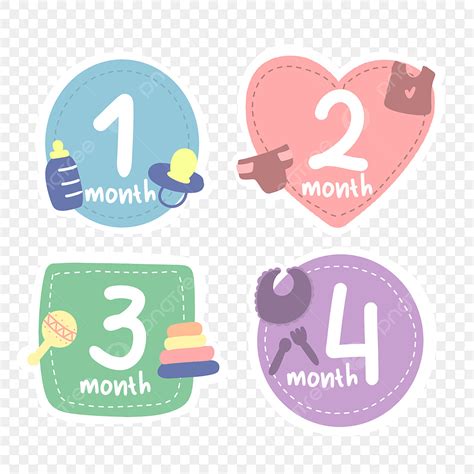 Baby Milestones PNG, Vector, PSD, and Clipart With Transparent Background for Free Download ...