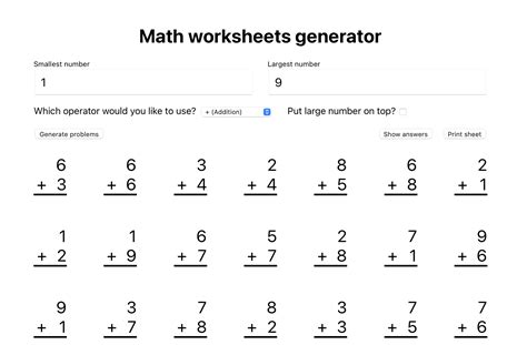 How I was extra as a parent and created a math worksheets generator / Michael Lee