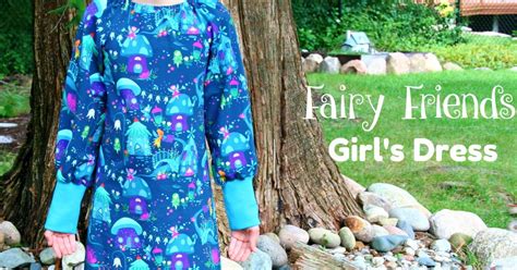 Sew Can Do: Fairy Friends Knit Fabric Dress