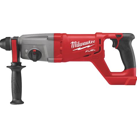 Milwaukee M18 FUEL Brushless SDS-Plus Cordless Rotary Hammer Drill ...