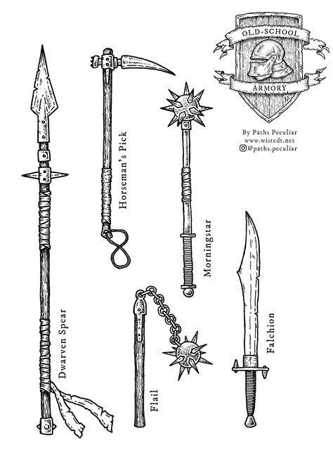 List Of All Medieval Weapons