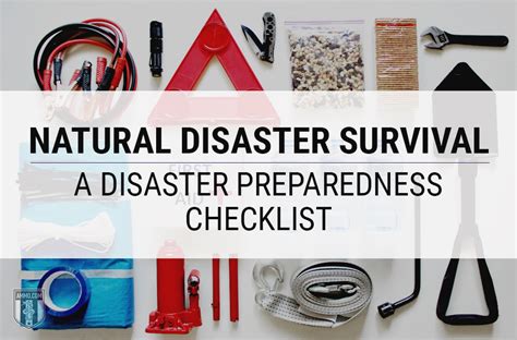 Natural Disaster Survival Guide: Your Emergency Checklist