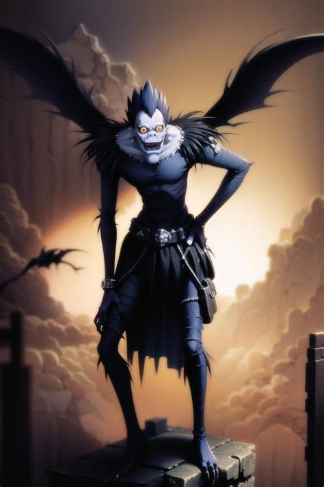 Ryuk (Death Note) - v0.1 | Stable Diffusion LoRA | Civitai