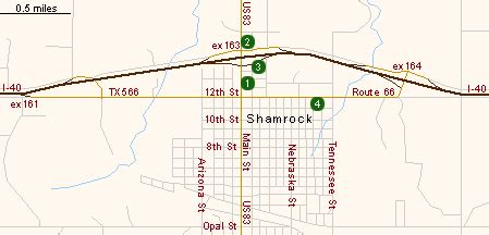 Hotels in Shamrock, TX, along old Route 66 - Texas Panhandle Hotels