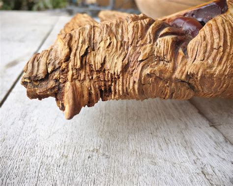 Vintage Burl Wood Carving Old Man Winter Wind Sculpture Wall Hanging, Natural Decor, Outsider ...