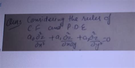 Solved Find auxiliary equation Let us suppose that this | Chegg.com