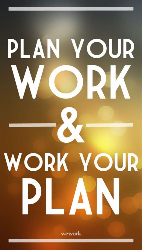 Planning Work Quotes. QuotesGram