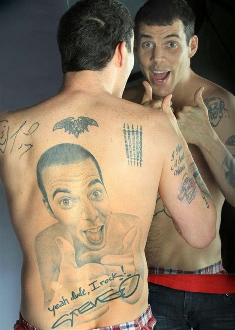 Steve-o | Steve o, Steve o back tattoo, Jackass