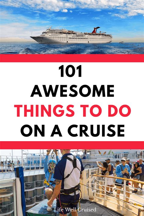 101 Amazing Cruise Activities for Every Cruiser - Life Well Cruised