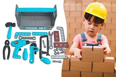 26Pc Kids' DIY Tools Set Deal - Wowcher
