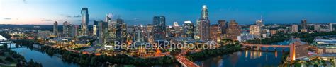 Austin Skyline Ultra Wide Panorama