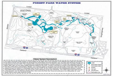 Exploring Forest Park In St. Louis With The Help Of A Map - Map Of The Usa