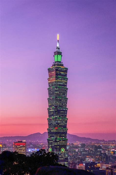 #taiwan taipei 101 #taipei #architecture #skyline #skyscraper #building #4K #wallpaper # ...