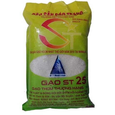 GẠO ST25 - CHÍNH HÃNG SÓC TRĂNG GIÁ TỐT | WINDY FOOD