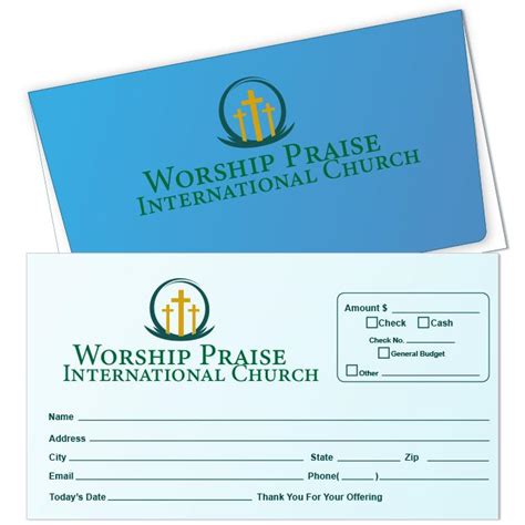 Custom Church Tithe and Offering Envelopes | Full-Color Printing ...