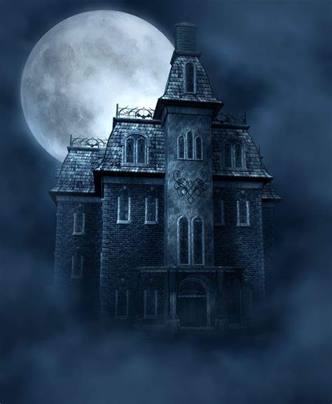 Haunted House | Gothic background, Creepy houses, Halloween haunted houses