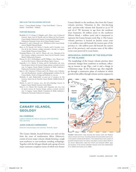 (PDF) CANARY ISLANDS, GEOLOGY - Welcome to …oceanrep.geomar.de/5809/1 ...