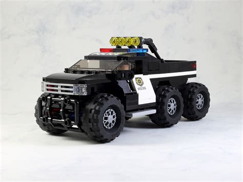 Police Pickup Truck | Lego police, Lego cars, Cool lego