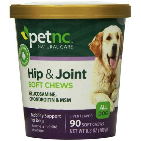 PetNC Natural Care Hip & Joint Soft Chew For Dogs, Liver Flavor, 90 Soft Chews - Walmart.com ...